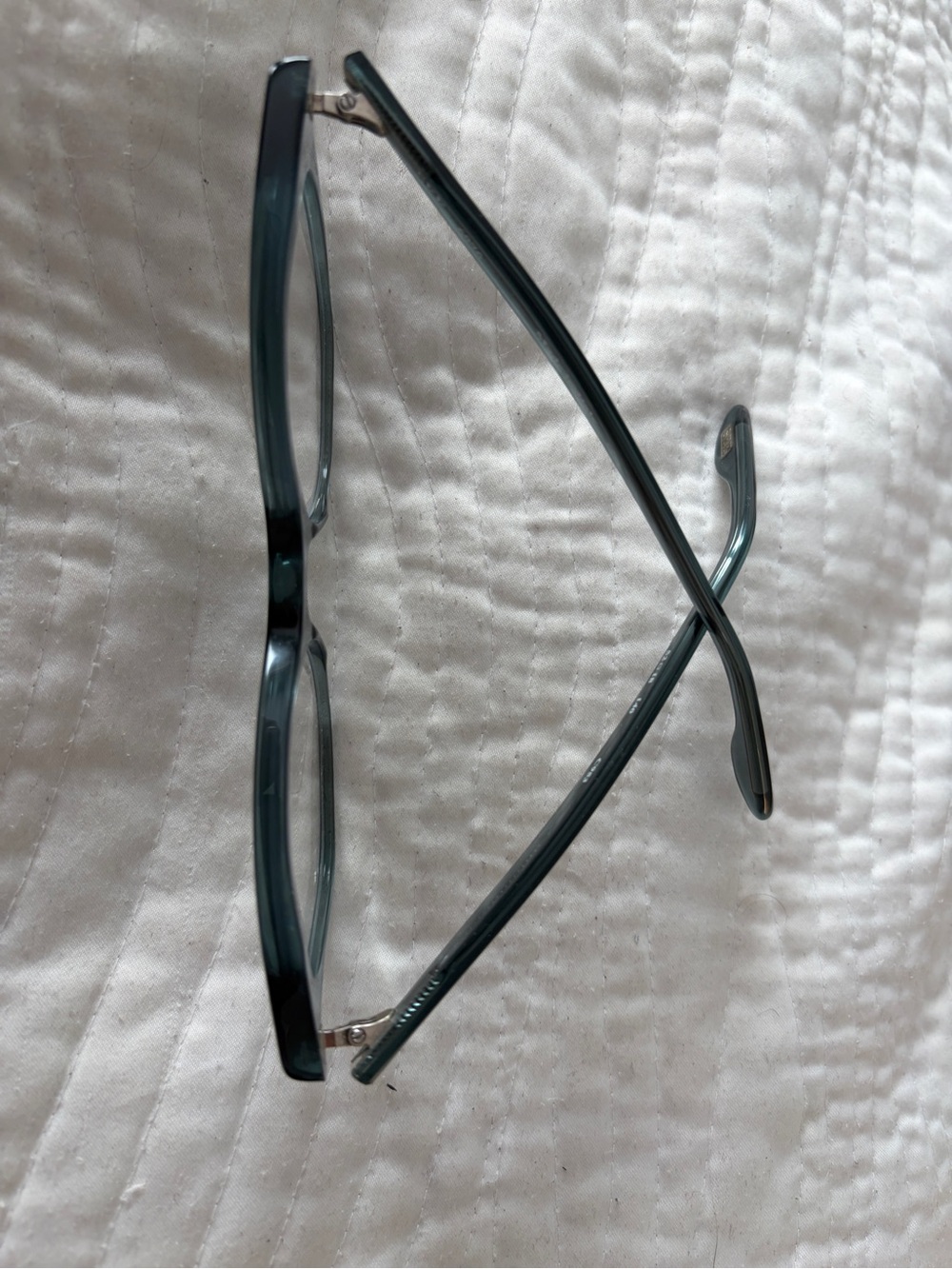 See Light Green Cat-Eye Glasses View 3